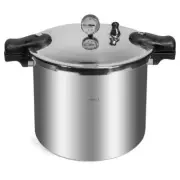 Barton Pressure Cooker Canner 22 Qt Aluminum Built-in Dial Gauge Heavy Duty