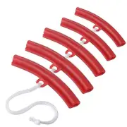 5-Piece Wheel Rim Protector Set Rubber Wheel Changing Rim Edge Savers for a M...