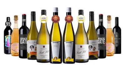 4000+ SOLD! AU Red & White Wine Mixed 12x750ml