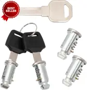 4 Pack Lock Cores for Thule, Replacement for Thule Rack Core, Key Cylinder