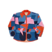 [STELLA MCCARTNEY] STELLA MCCARTNEY Sustainable cotton patchwork jacket Kids 2Y 2Y Multicolor