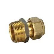 Copper Compression Reducing Union 15 mm x 3/4" Male BSP