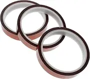 Sublimation Heat Tape 3 Rolls 15mm Wide 30m Heat Resistant for Electronics Circuit Boards