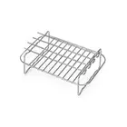 DIY Bakeware Air Fryer Basket Tray Silver Air Fryer Holder Baking Accessories