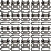 20 Sets Metal Bike Chain, Bicycle Bike Chain, Master Link Connectors Repair Parts, for Bycicles, Mini Bikes, Mountain Bikes, BMX Bikes, Motorcycles