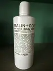 Malin+Goetz Rum Hand + Body Wash 16 oz 473 ml NEW SEALED Jumbo Size Refill