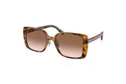 Womens Coach Sunglasses Hc8375 Dark Tortoise/ Brown Pink Gradient Sunnies