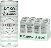 Koko & Karma Coconut Water (Sparkling Hemp with Apple & Lychee)