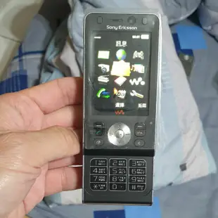 出清經典收藏 Sony Ericsson W910i 黑色 Walkman 200萬 W910 近全新原廠外殼  音樂機