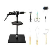 Rotary Fly Tying Vise Tools Kit Universal Design 360° Rotation