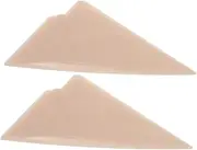 ETHZZLE 2pcs Car Window Film Tool with Precision Triangular Tip Scraper for Efficient Edge Trimming and Film Removal Durable Plastic for Tinting and Vinyl Decal Applications
