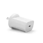 ChargeCore USB-C 20W PD Port Fast Wall Charger AU/NZ Travel Plug Socket White
