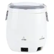 1.6L Portable Electric Mini Rice Cooker Smart Food Steamers For Home Car Hot