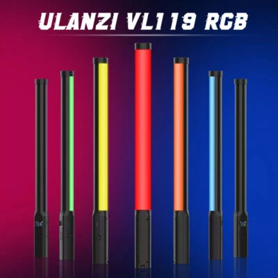 Ulanzi VL119 Handheld RGB Colorful Stick Light 19.68 Inch Handheld LED Light