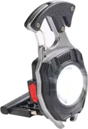 Multifunctional LED Flashlight Keychain, COB Mini Flashlight, Small Work Light,