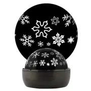 Gemmy Table Top LightShow Projector Multi-function White LED Snowflakes Indoor
