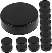 Kisangel 20pcs Training Ice Hockey Hockey Black Table Game Pu Black