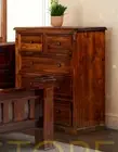 LEGIONS 5 DRAWER TALLBOY - WALNUT