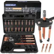 35PC Car Blind Bearing Puller Extractor Kit Removal Tool Ball Bearings Wrench