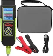 XTevu Battery Tester Analyzer, 12V Car Battery Checker Compatible with Truck Motorcycle ATV, Automotive Power Diagnostic Tool, Vehicle Battery Load Tester for SUV Boat Yacht