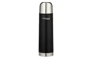 THERMOS THERMOCAFE 500ml STAINLESS STEEL SLIM VACUUM INSULATED FLASK - BLACK