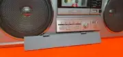 (3D Print) Gray BATTERY TRAY COVER for JVC RC-M50 Boombox Ghettoblaster Stereo