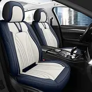 QIOZO ar Seat Covers Universal Full Set for Suzuki Lj80/Samurai/Sc100/Sj410/Sj413/Splash/Super Carry/Swace/Swift/SX4/Vitara/Wagon R/Wagon R+/X-90 Pelle Auto Parts/Waterproof/blue