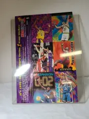 1995 SkyBox NBA HOOPS Basketball Series 1 Cards Over Size PROMO Card Sheet.