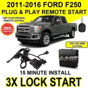 Js Alarms Remote Start Plug & Play 3X Lock For 2011 -2016 Ford F250 FO1