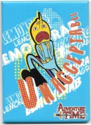 Adventure Time Animated TV Series Earl of Lemongrab Refrigerator Magnet NEW