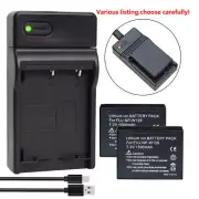 NP-W126S Battery or Charger for Fujifilm x100v X-T3 X-Pro3 X-H1 X-T30 II X-S10