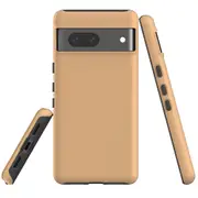 For Google Pixel 7 Case Tough Protective Cover Peach Orange