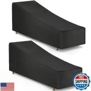 Patio Outdoor Chaise Lounge Cover Waterproof, F Fellie Cover Lounge Chair Cov