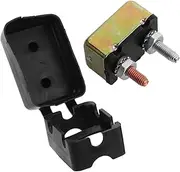 VINTORKY Auto Reset Circuit Breaker with Protective Boot 12v Automatic Reset Circuit Breaker for Rv Marine Boat and Car Engines 20a