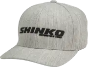 SHINKO 87-4877S SHINKO FLEXFIT HAT GREY - SM/MD