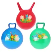 Mini Portable Inflatable Jump Ball for Play Toys Bright Color Outdoor Yard Game