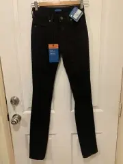 RM Williams Women’s Alice Skinny Mid Black Denim Jeans Size W24 L32 NEW
