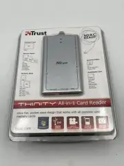 Trust Thinity Card Reader Slimline USB 2.0 Memory Card Reader 16264