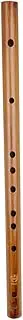 OFFIGAM Vertical Wooden Small Flute for Beginners Traditional Chinese Musical Instrument with Storage Bag Durable Design Safe Materials and Fine Workmanship for Music Lovers