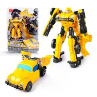 在飛比找蝦皮購物優惠-TRANSFORMERS 變形金剛機器人大黃蜂汽車玩具可動人