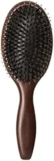 Wooden Handle Bristle Hairbrush, 1Pc Women Hair Combs Hair Care Scalp Massager Wooden Bristle Hair Brush,Wooden Paddle Detangling Brush for Women