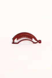[PUP38] Alegra Hair Clip - Brown Brown