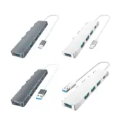 USB Hub Docking Station 2.0 Adapter SSD USB / Type-C Splitter Expander