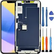 for iPhone 11 Pro Screen Replacement for iPhone 11 Pro Screen Replacement with A2215 A2160 A2217 LCD Display Touch Digitizer Assembly with Tools Black 5.8 Inch