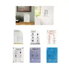 Nail Art Display Board Acrylic Remind Display Sign Nail Art Display Stand