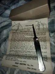 1960s Bead Stringer and Knot Tyer Crafting Tool Original Box