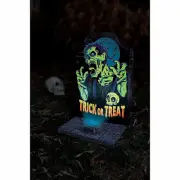 22 Light-Up Neon Zombie Tombstone Halloween Decoration - Morris Costumes