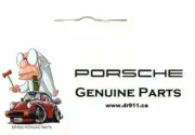 Porsche 911 912 Throttle Linkage Pull Rod Genuine 1965 1968 90142302602 90142302 (for: Porsche)