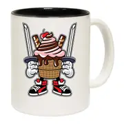 Ice Cream Ninja Cartoon Mug Cup