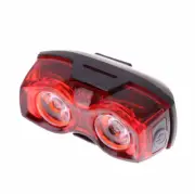 Bike Taillight MTB Road Cycling Safety Warning Light 2LED Cat's Eye Rear Lamp